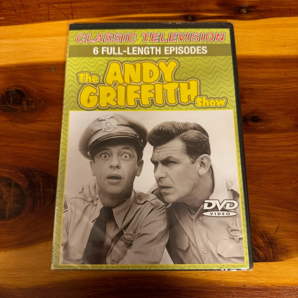 New The Andy Griffith Show 6 Full-Length Episodes DVD